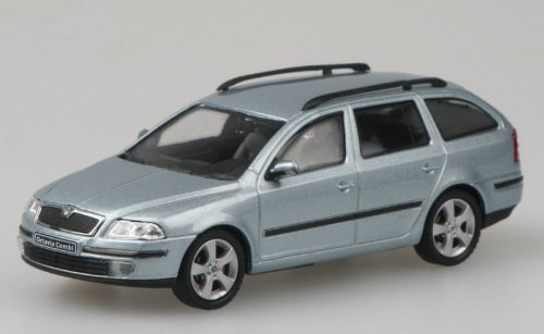 Abrex Modellauto 1:43 Skoda Octavia Combi Steingrau met.