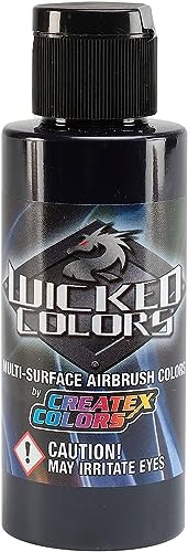 Createx Wicked W075 Detail Black Magenta 60ml Airbrush Farbe