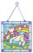 Melissa & Doug Vitraux mosaïque - Licorne