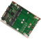 IO Crest SD-ADA40107 2.5-Inch SSD/HDD Slot SATA 6G/USB 3.0 to Dual mSATA RAID Adapter - Green