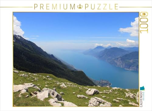 CALVENDO Puzzle EIN Motiv aus dem Kalender Nördlicher Gardasee - Die Regionen um Limone und Malcesine | 1000 Teile Lege-Größe 64 x 48 cm Foto-Puzzle für glückliche Stunden