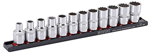 Sonic equipment - Douilles 1/2 courtes 12 pans