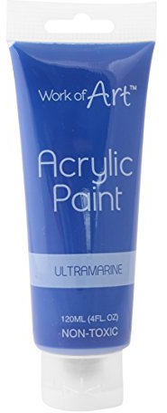 Work of Art 120 ml Acrylic Paint - Blue, 6725
