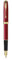 Parker 1859460 Sonnet Medium-Point Fine-Writing Fountain Pen - Red Lacquer Gold Trim