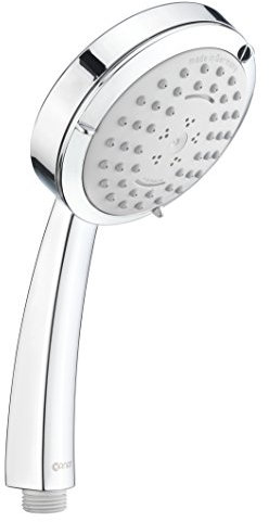 Cornat Handbrause PREMIUM rund, chrom / 3 Strahlarten / Duschbrause / Brausekopf / Dusche / Badezimmer / TECB3316