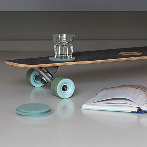 Hey Sign Filz Untersetzer/Tischset rund 12-teilig viele Größen + Farben, Farbe:13 - Violett, Größe:Durchmesser Ø 25 cm