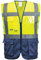 Warnweste C476 Executive Comfort warngelb/Marine XL