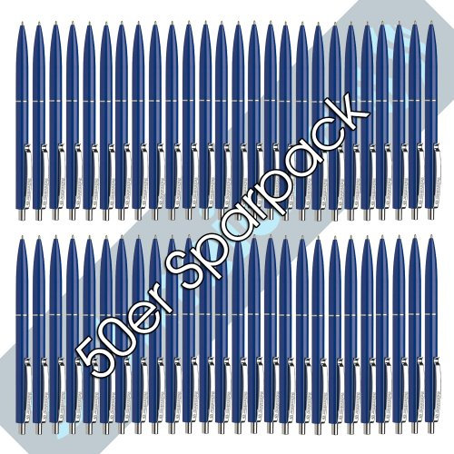 Schneider K15 50er & 100er Sparpack | 4 Farben zur Auswahl (50er Sparpack, Blau)