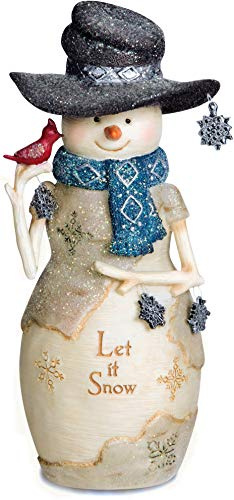 Pavilion Gift Company 81126 Let It Snow Snowman Figurine, 6