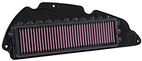 K&N HA-2714 Motorrad Tauschluftfilter Rot | kompatibel mit Honda SSN300 Forza 279cc 2014-2015 (HA-2714)