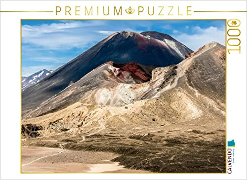 CALVENDO Puzzle Tongariro Crossing - Tongariro NP | 1000 Teile Lege-Größe 64 x 48 cm Foto-Puzzle für glückliche Stunden