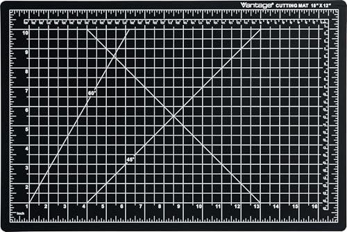 Dahle Vantage Schneidematte, 12 x 18, schwarz, 1