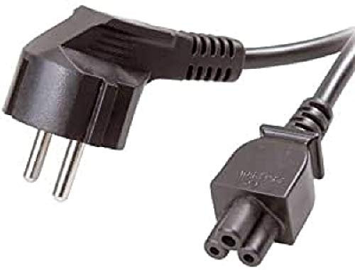 Vivanco Notebook-Anschlusskabel Schuko Stecker, 3-polig IEC 320 5c Stecker 1.8 m