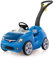 Step2 Whisper Ride Kinderauto/Rutscher in Blau | Spielzeug Auto mit Schiebestange | Kinderfahrzeug/Rutscherauto ab 1.5 Jahre.