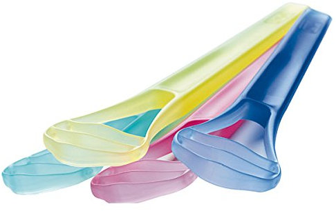 3 TePe Zungenreiniger Dreifachschaber gewölbte Seite