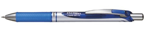 Pentel 6 gel-Tintenroller Energel BL77, blau