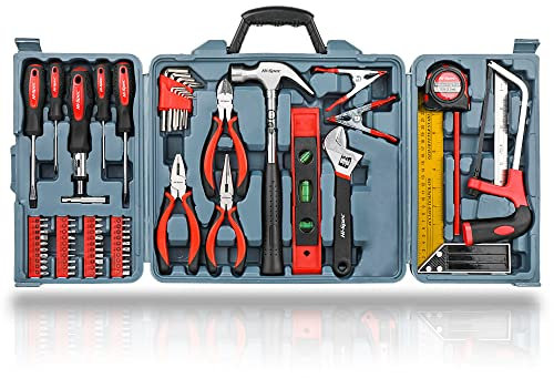 Hi-Spec 71pc Home & Office DIY Tool Kit Set. Complete Household Tool Box with Essential Hand Tools Included for Basic General Repairs & Maintenance