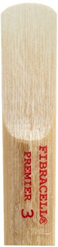 Fibracell FCSSP3 Premier Series Synthetic Reed for Soprano Saxophone, 3 Strength