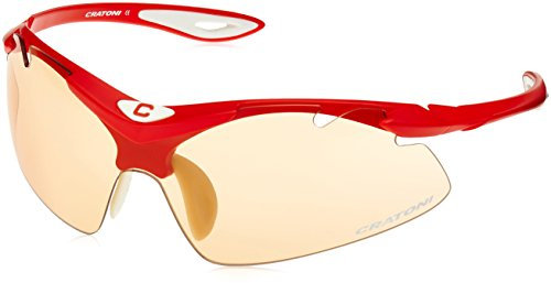 Cratoni Fahrradbrille High Fly, Red Matt, One size, 21014100