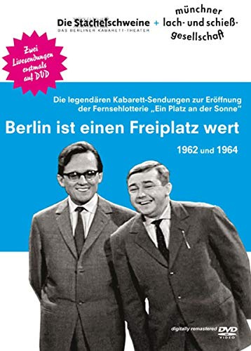 Berlin ist einen Freiplatz wert - Die legendären Kabarett-Sendungen zur Eröffnung der Fernsehlotterie 'Ein Platz an der Sonne' 1962 und 1964 [2 DVDs]