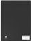 OXFORD Protège-Documents Memphis A4 60 vues / 30 pochettes Couverture Polypro Noir