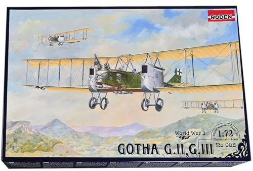 Roden 002 Modellbausatz Gotha G.II-G.III, grün