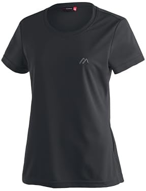 Maier Sports Waltraud Women's T-Shirt Functional Shirt with Crew Neck | For hiking and leisure, Dryprotec technology for quick drying, breathable, perfect for summer
