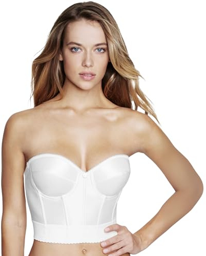 Dominique Noemi Backless Strapless Longline Bustier Bra, Lingerie for Women