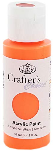 Royal & Langnickel Acrylic Paint - 59ml FLUORESCENT ORANGE YELLOW