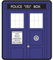 DOCTOR WHO Classic Tardis Super Plush Silk Touch Decke Überwurf