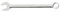 KS Tools 518.0611 CHROMEplus Ringmaulschlüssel, abgewinkelt, 11mm