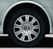 Original Skoda Radzierblenden Radkappen 15'' Octavia II
