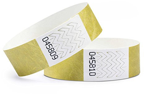 linie zwo ®, 1000 Stück Einlassbänder 19 x 254 mm, Gold