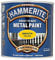 Hammerite 5092874 Direct to Rust Metal Paint - Smooth Yellow Finish 750ML