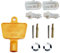 (Pair) Universal Meter Box Door Repair Kit - Hinges, Latch, and Key Set for Quick and Easy Repairs - Meter Box Accessories