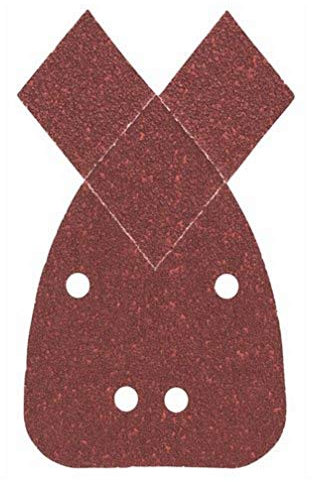 Bosch Professional Pro Schleifblatt Expert for Wood and Paint Holz und Farbe für Multischleifer (5 Stück, Körnung 40, C430), Grau, 2608607428