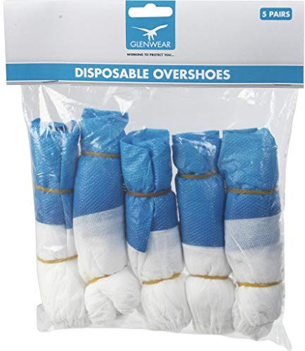Disposable Overshoes/Decorating Shoe Covers - One Size Protects your carpets