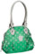 Poodlebags Club - Attrazione - Torino - Green 3CL0313TORIG, Damen Schultertaschen, Grün (Green), 33x27x27 cm (B x H x T)
