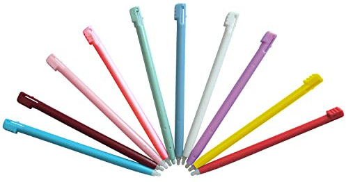OSTENT Color Touch Stylet Compatible pour Nintendo NDSL NDS Lite Pack de 10