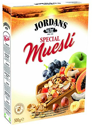 Jordans, Special Muesli, Cereali Integrali, 500 gr