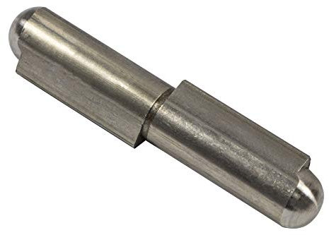 Gedotec Anschweißscharnier 60 mm Bandrolle Torband zum anschweißen | Anschweißband Edelstahl V4A rostfrei - Chlor & säurebeständig | Tragkraft 80 kg | 1 Stück - Türscharnier für Maschinen & Tore