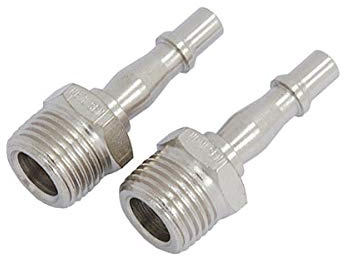 2 PIECE MALE AIRLINE BAYONET FITTING 1/2 BSP