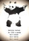 Banksy Destroy Racism Panda Poster Kleinformat Plakat 39,5 x 55 cm