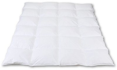 Piumone 4 X 6 Cassette 90% Piumino 10% Piume (Oca bianca) 720 G 135 X 200 720 G, crema, 135 x 200 cm