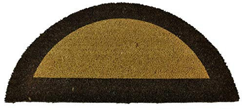 CASA TESSILE Ecoco Bordo Zerbino mezzaluna in cocco 40X80 cm. - MARRONE