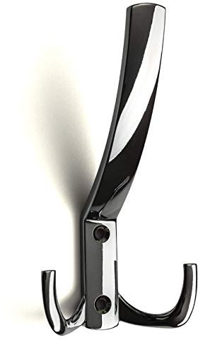 10 x So-Tech® Crochet pour Vêtements Julie Patère Porte-Manteaux Crochet Mural Chrome Poli (Grand)