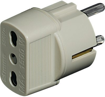 bticino S3625D adattatore per presa di corrente Bianco