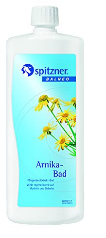 Spitzner Gesundheitsbad Arnika 1000 ml - Gesundheitsfördernder Badewannenzusatz mit Arnikaextrakt |regenerierend und wohltuend