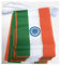 AZ FLAG - Fahnenkette Indien 6 Meter Mit 20 Flaggen - 21x14 cm - Indische Girlande Flaggenkette 14 x 21 cm