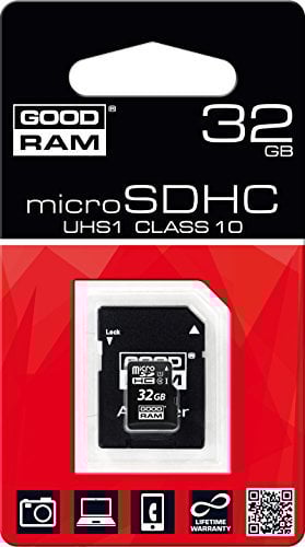 Goodram C10 micro SD Carte mémoire micro SDHC 32 GB